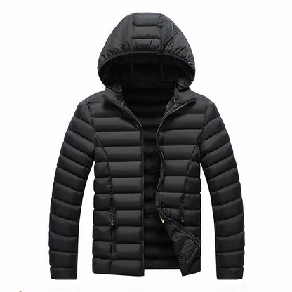 Men's Plus Velvet Thick Cotton Winter Jacket