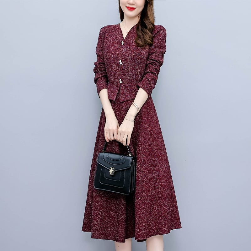 Fashionable Long Waist Dress for Women