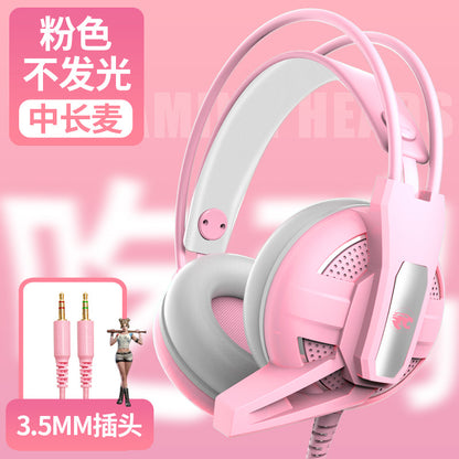 Yobao A12 Wired 7.1 Gaming Headset with Lights