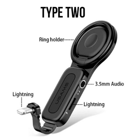 USAMS Phone Stand and Converter Adapter for Devices
