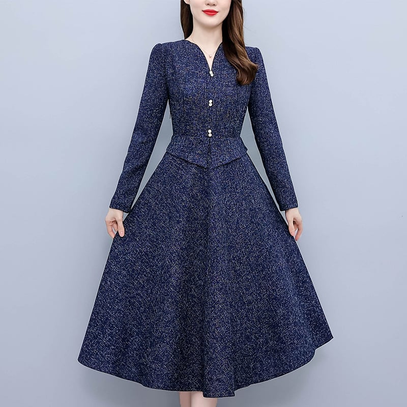 Fashionable Long Waist Dress for Women