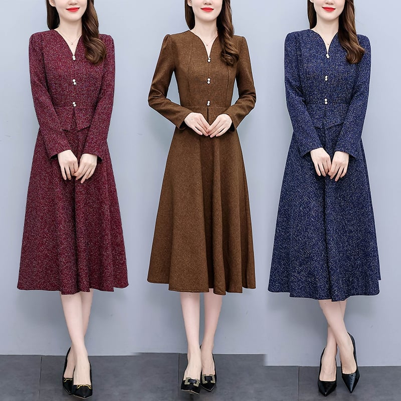 Fashionable Long Waist Dress for Women