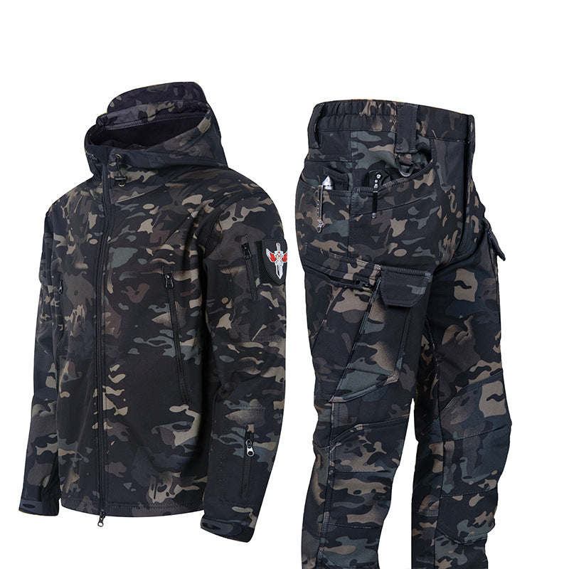Cross-Border Tactical Waterproof Sharkskin Jacket Set