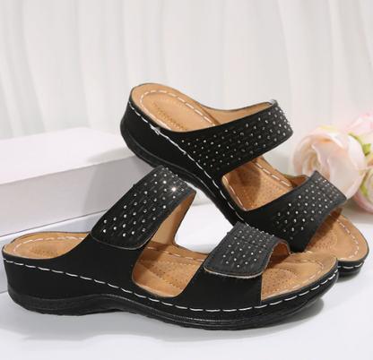 WOLFF Orthopedic Casual Sandals with Velcro Strap (One Pair)