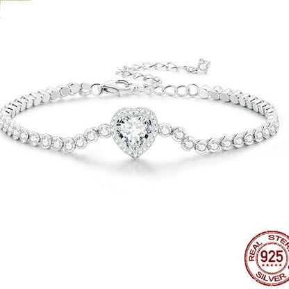 Sparkling Love Zirconia Bracelet