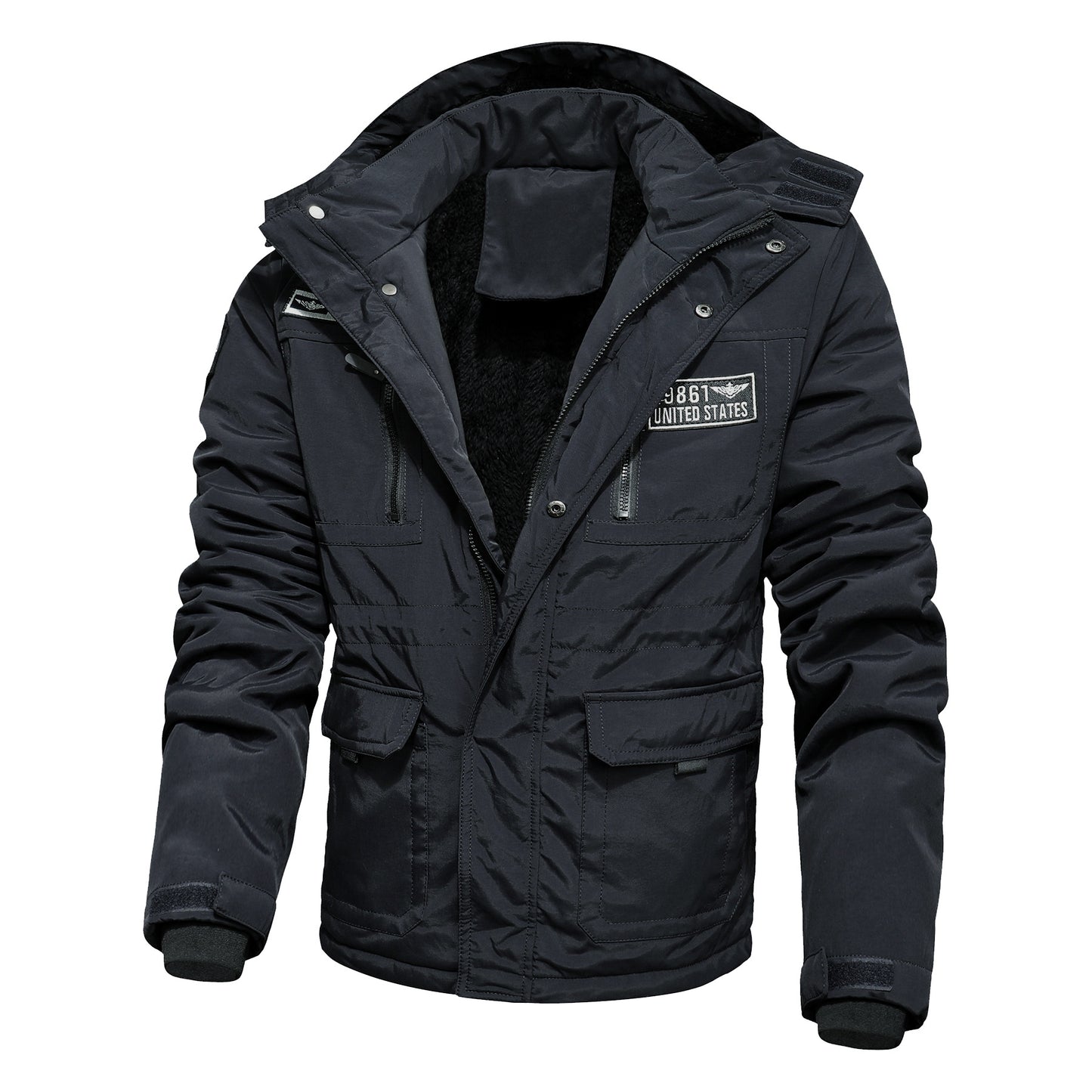Long Hooded Cotton Jacket for Men - Fall/Winter 2019