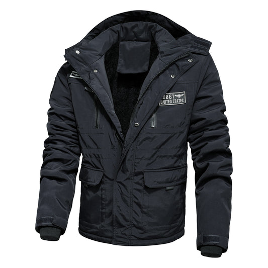 Long Hooded Cotton Jacket for Men - Fall/Winter 2019