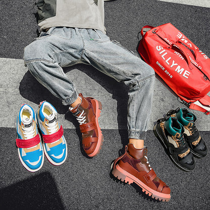 Men's High-Top Martin Boots - Winter 2020 British Style