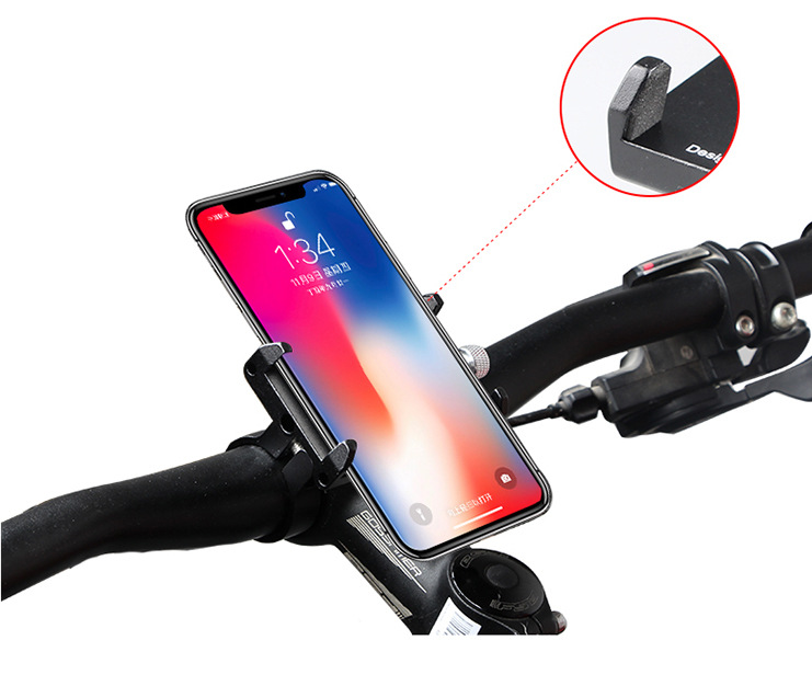 GUB PLUS 6 Aluminum Alloy 360° Rotating Phone Mount