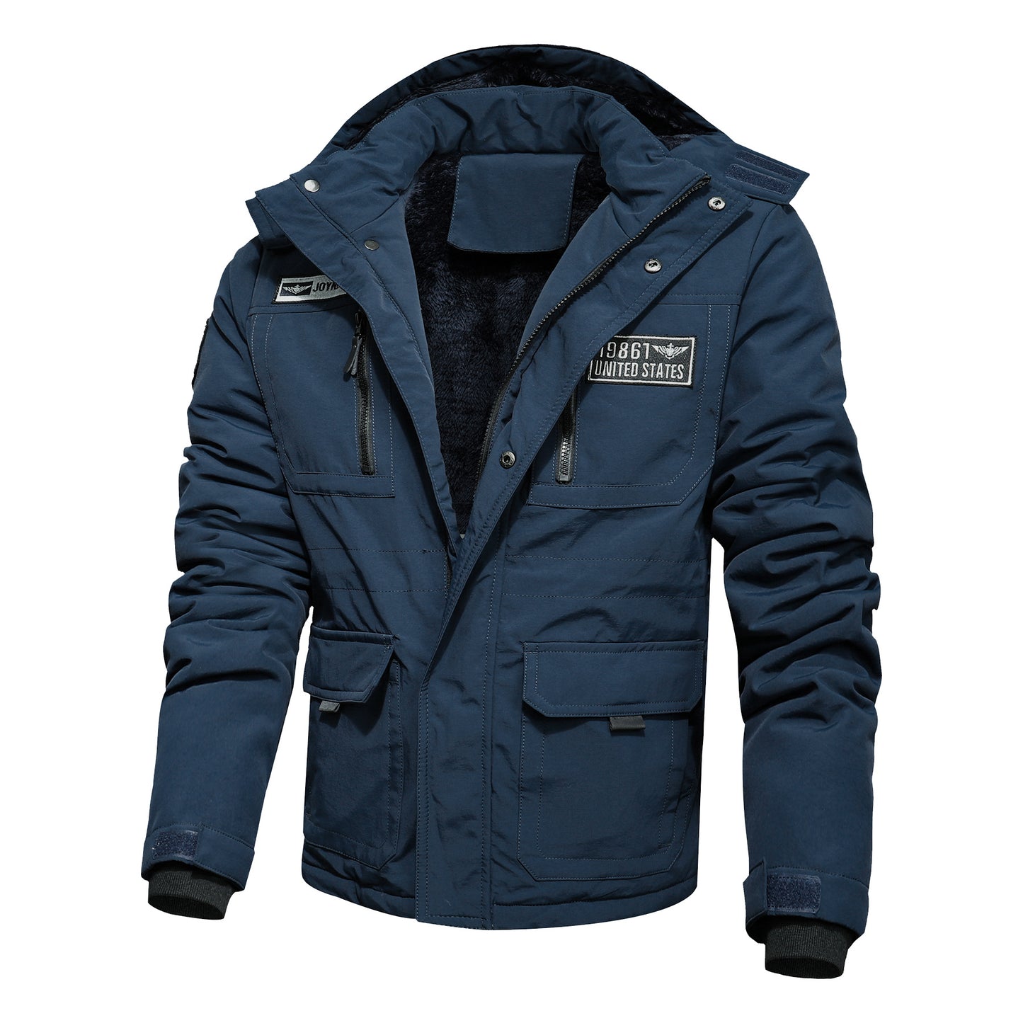 Long Hooded Cotton Jacket for Men - Fall/Winter 2019