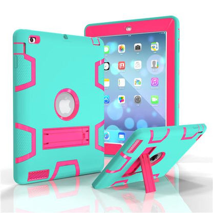 Full Coverage Silicone Kids Tablet Case with Stand