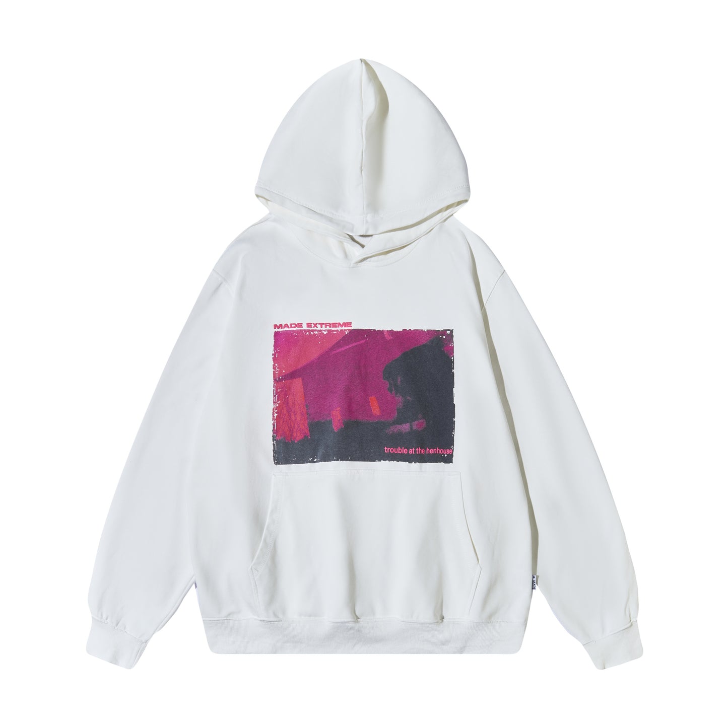 Street Wash Band Printed Sweatshirt for All Genders