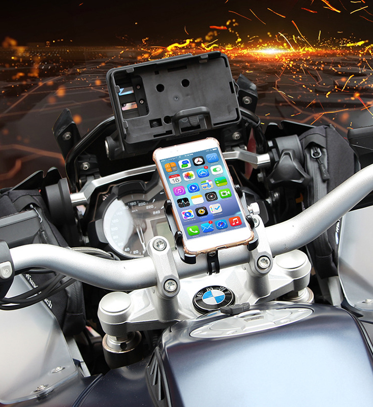 GUB PLUS 6 Aluminum Alloy 360° Rotating Phone Mount