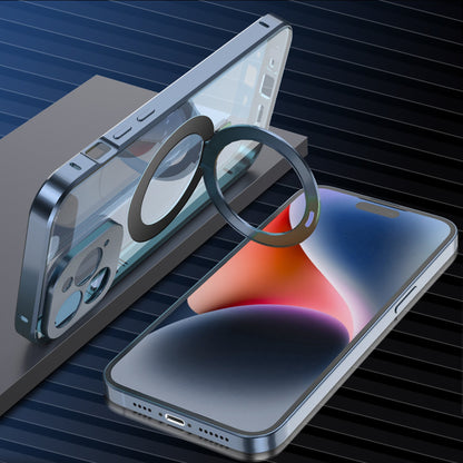 Magnetic Transparent Folding Phone Case Bracket