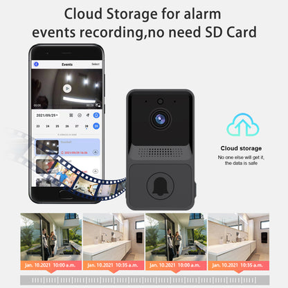 Wireless Battery-Powered WiFi Video Doorbell Camera