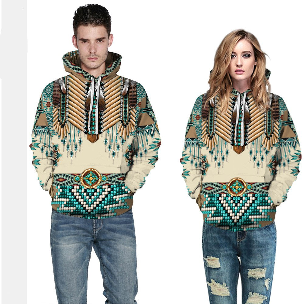 "Indian Hoodie, Winter Jacket, Loose Fit Sweatshirt"