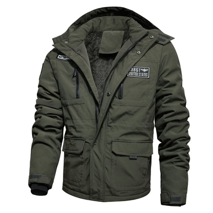 Long Hooded Cotton Jacket for Men - Fall/Winter 2019