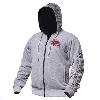 Men's Casual Hooded Jacket for Autumn Winter Training