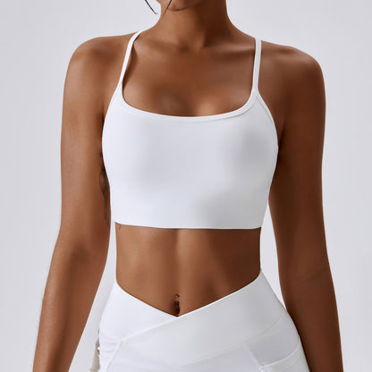 Breathable Quick-Dry Women's Yoga Sports Bra (Model 8001)