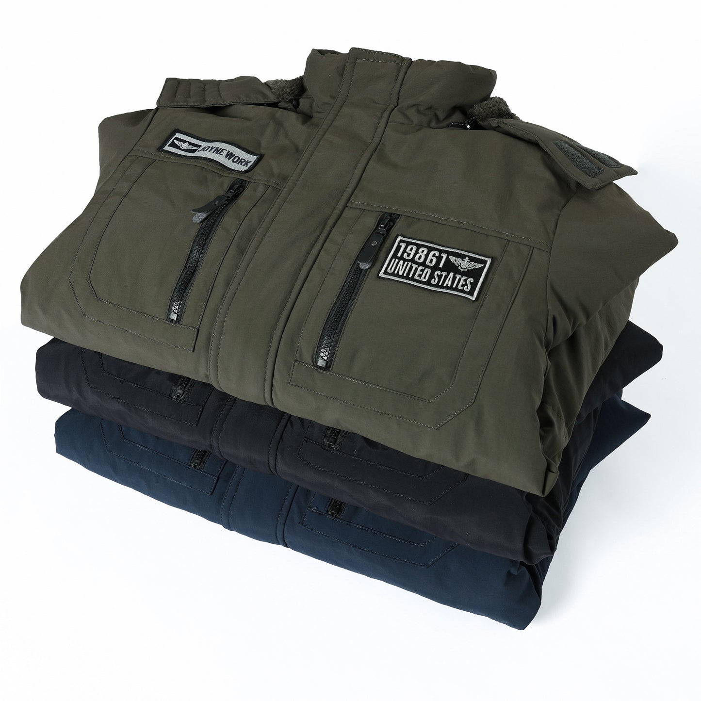 Long Hooded Cotton Jacket for Men - Fall/Winter 2019