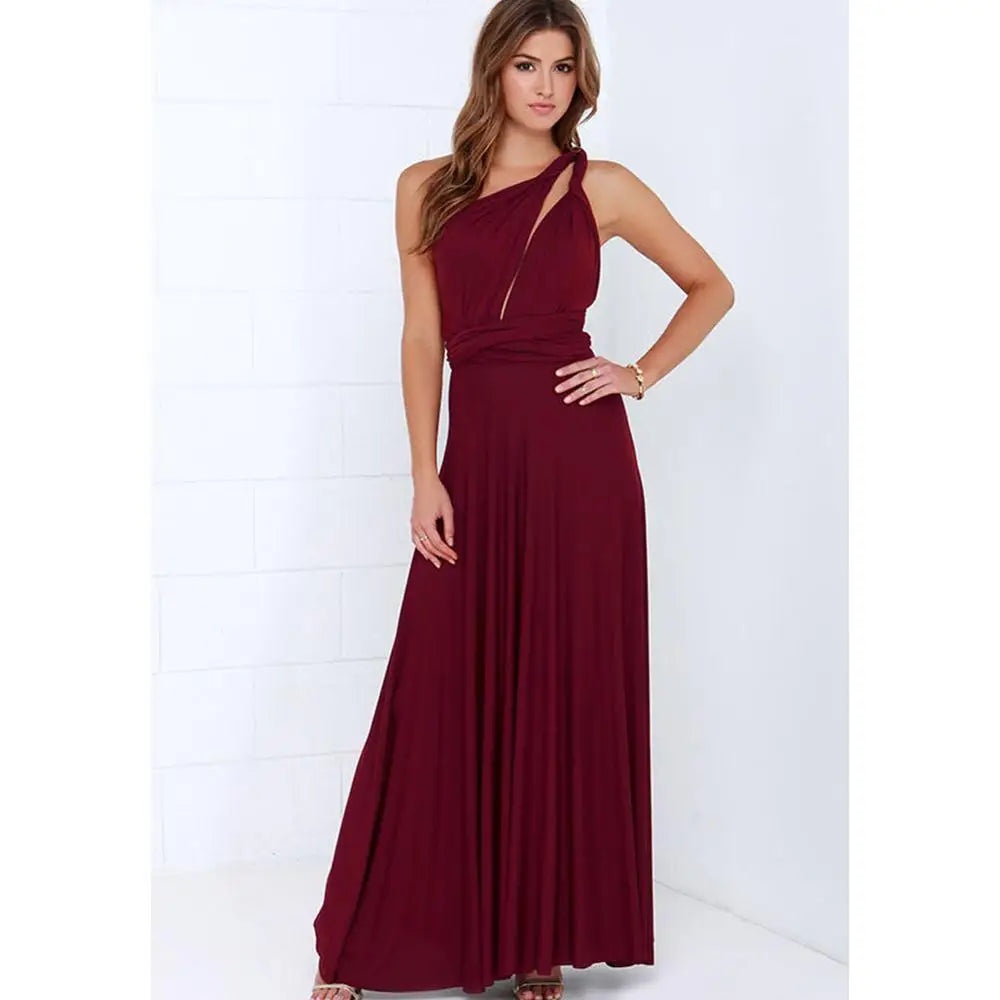Women’s Convertible Infinity Maxi Dress Empire Waist