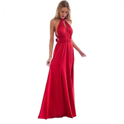 Women’s Convertible Infinity Maxi Dress Empire Waist