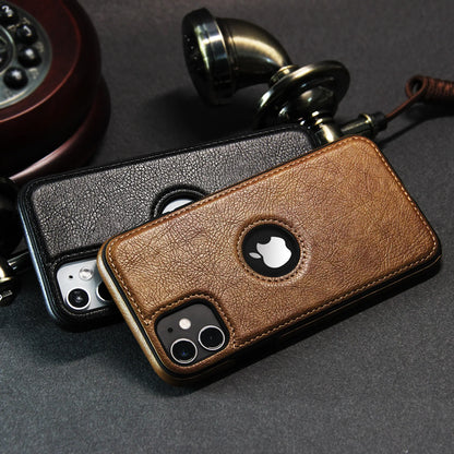 Ultra Thin Shockproof Leather Case for iPhone 15-11 Pro