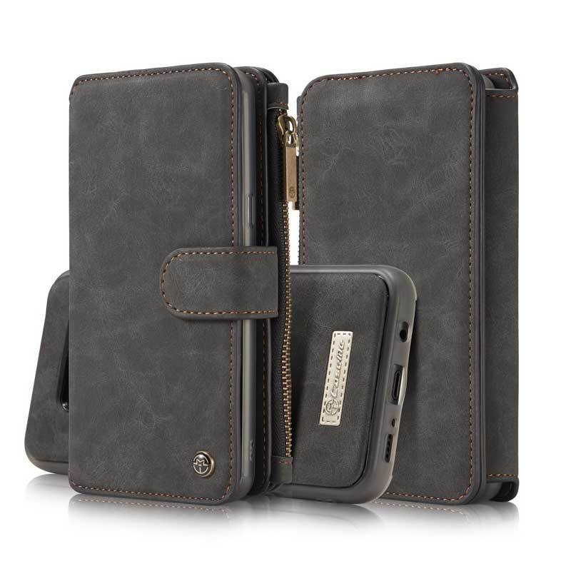 Multi-Functional Vintage Flip Wallet Case for Samsung S8