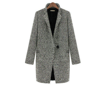 Ladies Long Hooded Winter Jacket for Women