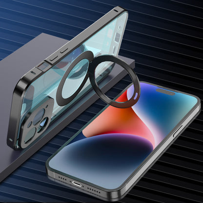 Magnetic Transparent Folding Phone Case Bracket