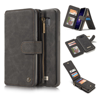 Multi-Functional Vintage Flip Wallet Case for Samsung S8