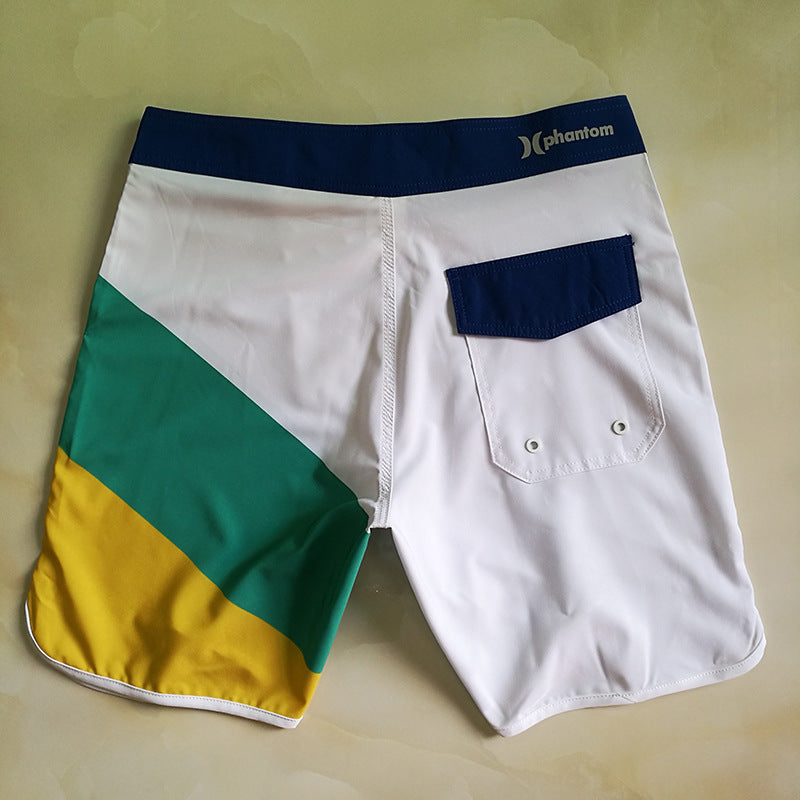 Men's Quick Dry Beach Shorts for Summer Surfing Fitness