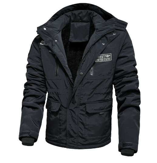 Long Hooded Cotton Jacket for Men - Fall/Winter 2019
