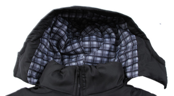 Men's Lightweight Hooded Winter Jacket (Plus Size)
