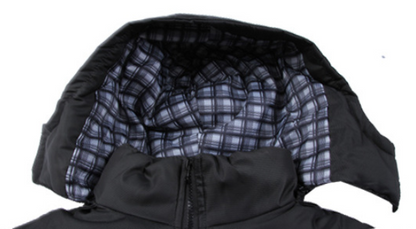 Men's Lightweight Hooded Winter Jacket (Plus Size)