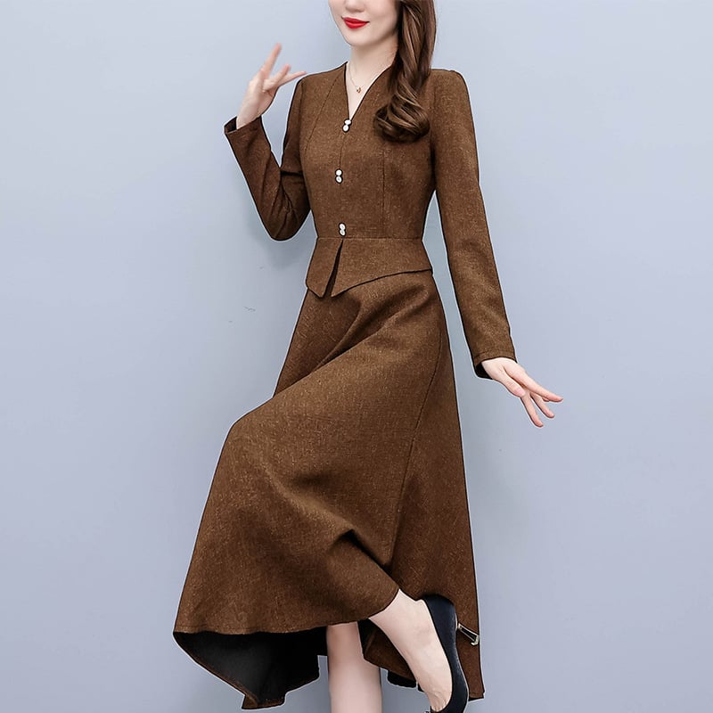 Fashionable Long Waist Dress for Women