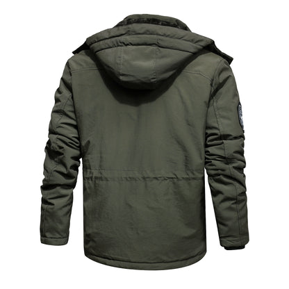 Long Hooded Cotton Jacket for Men - Fall/Winter 2019