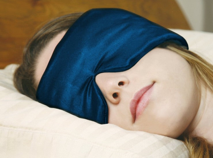 Thickened Mulberry Silk Solid Color Eye Mask
