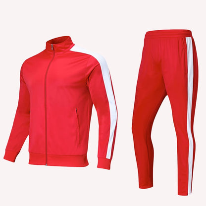 Velvet Long-Sleeved Sports Suit with Jogger Sweater
