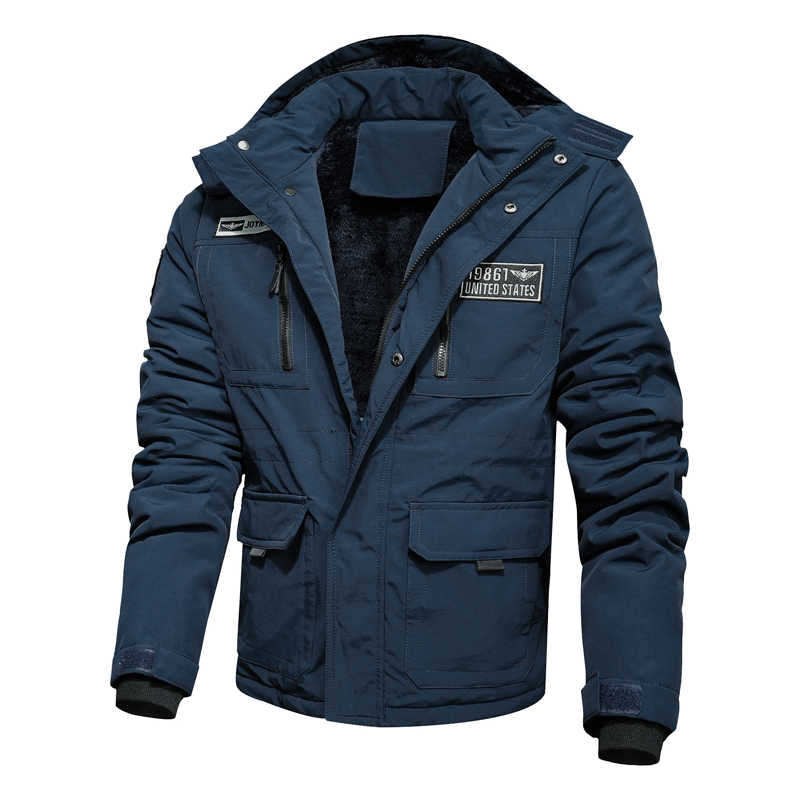 Long Hooded Cotton Jacket for Men - Fall/Winter 2019