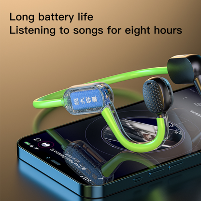 Bone-Conductive Bluetooth Headset for Music & Calls