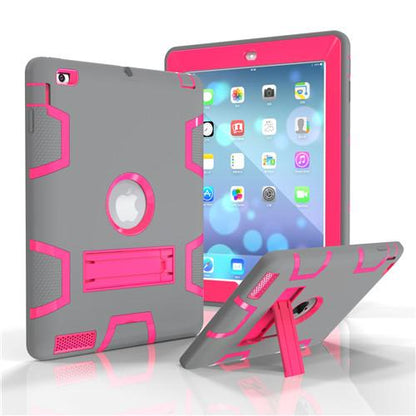 Full Coverage Silicone Kids Tablet Case with Stand