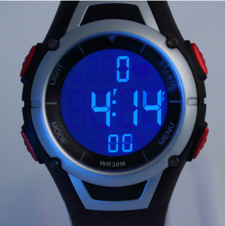Fitness Watch with Heart Rate Monitor and Chest Strap